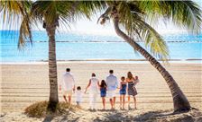 Family Beach Walk