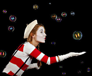 Mime Show at Puerto Vallarta Mime Show at Puerto Vallarta