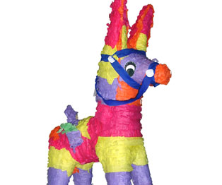 Pinatas at Riviera Maya