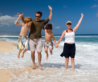 Family at Puerto Vallarta